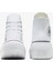 Chuck Taylor All Star Lugged Heel Kadın Beyaz Platform Sneaker 3