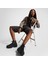 Chuck Taylor All Star Lugged Heel Waterproof Kadın Siyah Deri Platform Sneaker 4