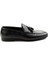 Siyah Leather Erkek Klasik Ayakkabı E01054164511 1
