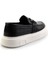 Siyah Leather Erkek Loafer Ayakkabı E01080208803 3