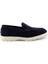 Lacivert Leather Erkek Loafer Ayakkabı E01087112702 1