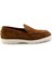 Taba Süet Erkek Loafer Ayakkabı E01087112702 1