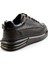 Siyah Leather Erkek Sneaker E01347081143 3