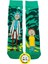 Al Bi 90'lık Rıck & Morty Çizgi Film Temalı 2 Çift Pamuklu Çorap 2