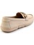 Bej Leather Kadın Loafer Ayakkabı K01028130303 3