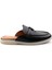 Siyah Leather Erkek Terlik E04079975603 1