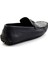 Lacivert Leather Erkek Loafer Ayakkabı E01757714803 3