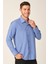 Slim Fit Klasik Gömlek Mavi (E19-032104) L 3