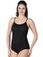 Siyah Emay 1415 Modal Cotton Çıtçıtlı Ince Askılı Body 1