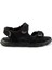 Siyah Leather Erkek Sandalet E05078102501 1