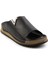 Siyah Leather Kadın Terlik K04331030803 2