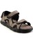 Kahve Leather Erkek Sandalet E05078102501 2