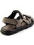 Kahve Leather Erkek Sandalet E05078102501 3