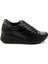 Siyah Leather Kadın Casual Ayakkabı K01586080011 1