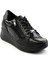 Siyah Leather Kadın Casual Ayakkabı K01586080011 2