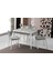 Kelebek Lagina Ahşap Salon Yemek Masa Sandalye Takımı 4 Sandalyeli Ortadan Açılır Büyüyen Mermer Desen 80 x 130 1
