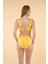 Kemerli Kruvaze Bikini Takımı - Limon 2