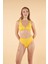 Kemerli Kruvaze Bikini Takımı - Limon 3