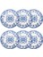 Blue Dream Tatlı Tabağı Seti 6lı-17 cm 1