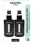 Keratin Saç Serumu Onarıcı ve Besleyici 2×75 ml Profesyonel Tüm Saç Tipleri İçin 2