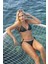 Kroşetalı Üçgen Bikini Takımı - Yeşil 1