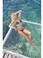Kroşetalı Üçgen Bikini Takımı - Yeşil 2