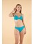 Ince Askılı Kaplı Bikini Takımı - Turkuaz 4