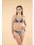Concept Parçalı Üçgen Bikini - Gri 3