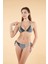 Concept Parçalı Üçgen Bikini - Gri 5