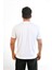 Beyaz Mini Logolu Erkek Tshirt 3