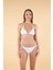 Kroşetalı Üçgen Bikini Takımı - Beyaz 1
