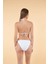 Kroşetalı Üçgen Bikini Takımı - Beyaz 4