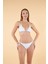 Kroşetalı Üçgen Bikini Takımı - Beyaz 5