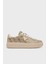 Denesa 4g Logolu Kalın Taban Sneaker Ayakkabı FLJD13FAM12 Bayan Ayakkabı FLJD13 FAM12 Gold 1