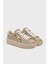 Denesa 4g Logolu Kalın Taban Sneaker Ayakkabı FLJD13FAM12 Bayan Ayakkabı FLJD13 FAM12 Gold 2
