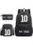 Lionel Messi 10 Sırt Çantası 3'lü Set Unisex, Kalem Çantası 2023 (Yurt Dışından) 1