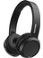 TAH4205BK Siyah Mikrofonlu Kablosuz Kulak Üstü Kulaklık 1