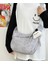 Ayı Desenli Naylon Crossbody Çanta Sokak Trendi Minimalist Hilal Çanta (Yurt Dışından) 4