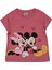Kız 2/6 Yaş Kalpli Miki Baskılı Tişört 1