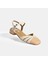Rolenda Beyaz Kadın Slingback Deri Günlük Ayakkabı 5
