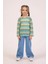 Kız Çocuk 3'lü Takım – Desenli Sweatshirt, Kargo Pantolon ve Basic Atlet 1
