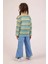 Kız Çocuk 3'lü Takım – Desenli Sweatshirt, Kargo Pantolon ve Basic Atlet 4