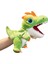 Sevimli Peluş Bebek El Kuklası Ebeveyn-Çocuk Oyunu Dinozor Tyrannosaurus Rex Hayvan Eln Bebek Bez Bebek El Kuklası (Yurt Dışından) 1