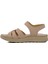 Ayakmod 673582 Z Bej Kadın Sandalet 2