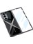 Galaxy Z Fold 6 Kılıf Ultra Ince Kamera Korumalı Pc + Karbon Arka Yüzey Zore X-Pro KAPAK-SIYAH-86804 4