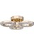 Oylum 3'lü Gold 24 Watt Kristalli Koridor Salon LED Plafonyer Avize 1
