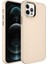 Apple iPhone 12 Pro Max Uyumlu Metal Çerçeve ve Buton Tasarımlı Sert Zore Botox KAPAK-KREM-8680436637494-T 1