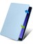 Galaxy Tab S9 Kılıf Uyumlu Termik Kalem Bölmeli Dönebilen Standlı KILIF-MAVI-8680436730867-NOİ 5