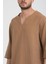 Erkek %100 Pamuklu V Yaka Kısa Kollu Gömlek - Konforlu ve Modern Stil 1
