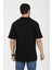 Erkek %100 Pamuk V Yaka T-Shirt - Siyah, Şık ve Rahat Tasarım, Yaz Modası 4